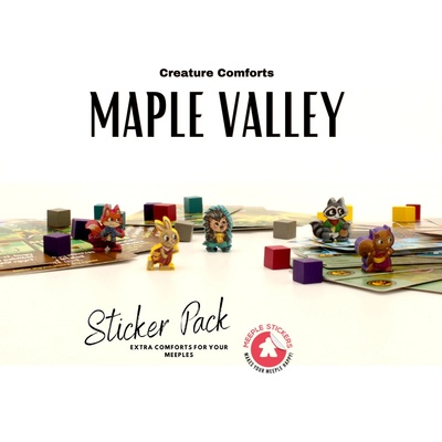 Meeple Stickers samolepky pro festival zvířátek