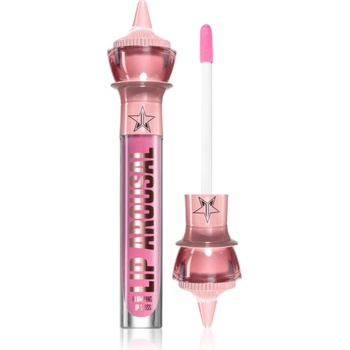 Jeffree Star Cosmetics Orgy 2 Lip Arousal Plumpin Lip Gloss блясък за устни с увеличаващ ефект цвят Pink Robe 4ml