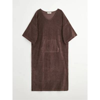 Bongusta Дамска рокля Bongusta Women's Naram Kaftan Dress Poncho - Coffee - размер L/XL (134-1959-0212)