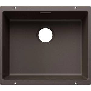 BLANCO Subline 500 - Мивка от Silgranit, 53x46 см, цвят кафе 527800 (527800) Мивка за вграждане