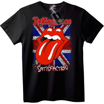 NOONEBRAND Тениска Rolling Stones Satisfaction - S, Black