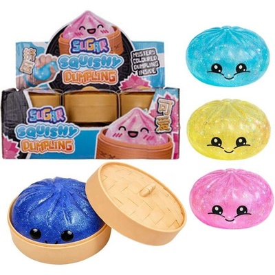 MikroTrading Squishy Dumpling Knedlíček v košíku