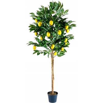 PLANTASIA 1408 Umělá květina strom - citronovník - 184 cm