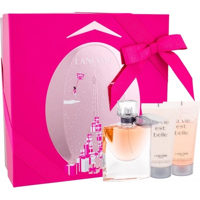 Lancome La Vie Est Belle EDP 50 ml + telové mlieko 50 ml + sprchový gél 50 ml darčeková sada