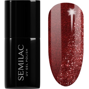 Semilac UV Hybrid Day and Night гел лак за нокти с използване на UV/LED лампа цвят 396 Flash And Blush 7ml