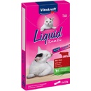 Vitakraft Cat Liquid-snack hovädzie a inulín 6 x 15 g