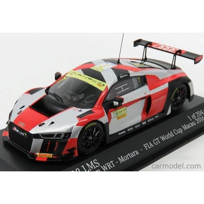 Minichamps Audi R8 Lms Team Wrt N 7 Fia Gt World Cup Macau 2016 E.mortara Silver Red 1:43