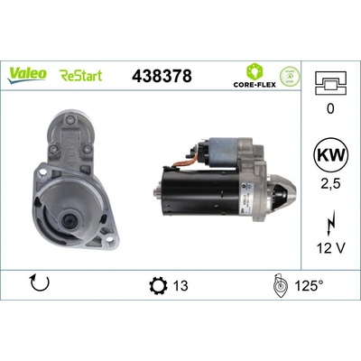 żtartér VALEO 438378