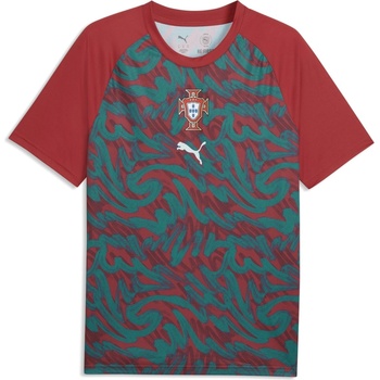 PUMA Mens Portugal Warm-Up Shirt World Cup 2026 - Red/Green
