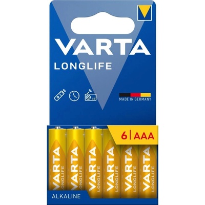 Varta Longlife AAA 6 ks 4103101416