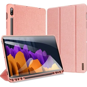 Dux Ducis Калъф за таблет Dux Ducis Domo за Samsung Galaxy Tab S7 Plus 2020, 12, 4 инча, T970 / T975 / T976, Розов (KK-SAM-S7-T970--DD-p)