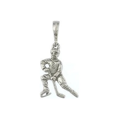 Infinitysilver Stříbrný přívěsek hokejista 441617