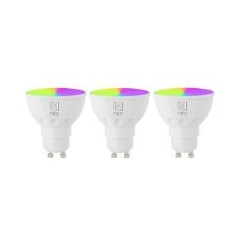 Immax NEO SMART LED GU10 6W RGB+CCT barevná a bílá, stmívatelná, WiFi, 3ks