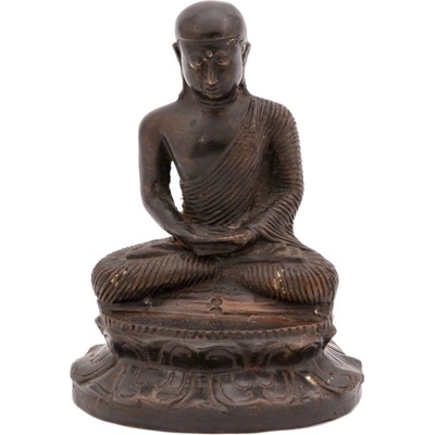 Soška Buddha kov 16 cm IV