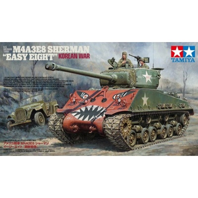 Tamiya U.S. Medium Tank M4A3E8 Sherman Easy Eight Korean War 1:35