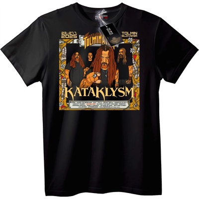 NOONEBRAND Тениска Kataklysm Концерт 2025 - 7XL, Black