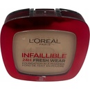 L'Oréal Paris Infallible 24H Fresh Wear Foundation In A Powder make-up 180 Rose Sand 9 g