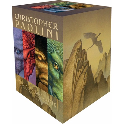 Inheritance Cycle 4-Book Trade Paperback Boxed Set Eragon, Eldest, Brisingr, in Paolini Christopher Paperback – Hledejceny.cz