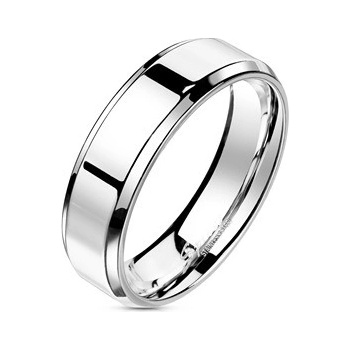 Spikes USA Ocelový prsten lesklý OPR1303