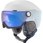 Bollé Ски каска Bollé V-Ryft Pure Photochromic Cat 1-3 (VLT 45-12%) Ski helmet - Pearl Matte / Blue - размер M 55-59 cm (418-0766-0112)