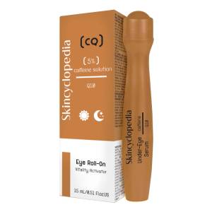  SKINCYCLOPEDIA Енергизиращ и ревитализиращ рол-он серум за околоочния контур с 5% разтвор на кофеин + Q10, 15ml (c-3770030)