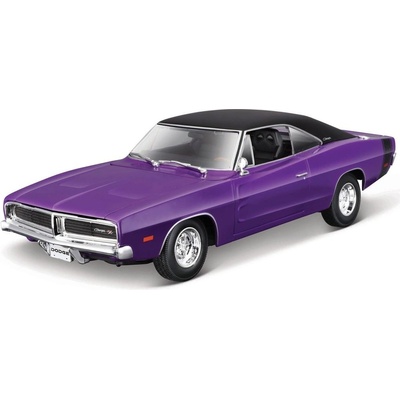 Maisto Dodge Charger R/T 1969 fialová 1:18