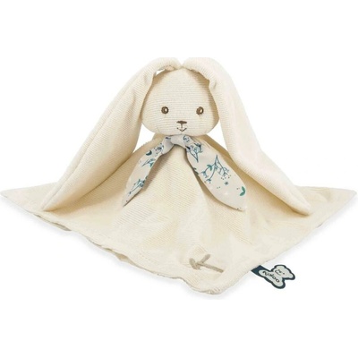 Kaloo Lapinoo plyšový mojkáčik pre bábätko Zajačik s dlhými ušami krémový 35 cm