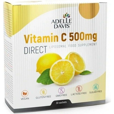 Adelle Davis Vitamin C 500 mg DIRECT 30x 3.2 g