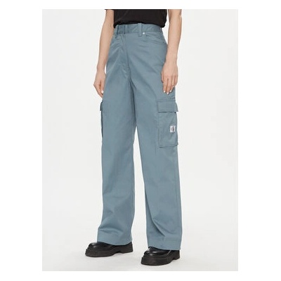 Calvin Klein Jeans Карго панталони Cargo Pant J20J222607 Син Regular Fit (Cargo Pant J20J222607)