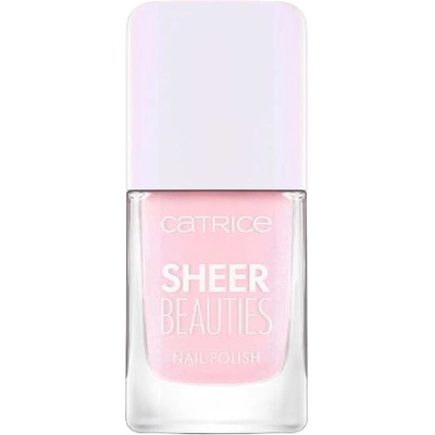 Catrice Sheer Beauties Nail Polish лак за нокти с полупрозрачен ефект 10.5 ml нюанс 040 Fluffy Cotton Candy