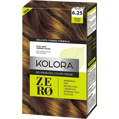 Kolora Zero Боя за коса, 6.25 Кафява захар