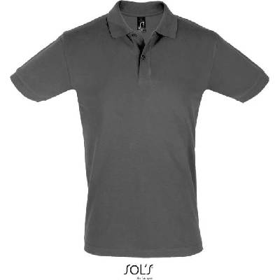 Sol's Perfect Men pánske polo tričko sivé dark