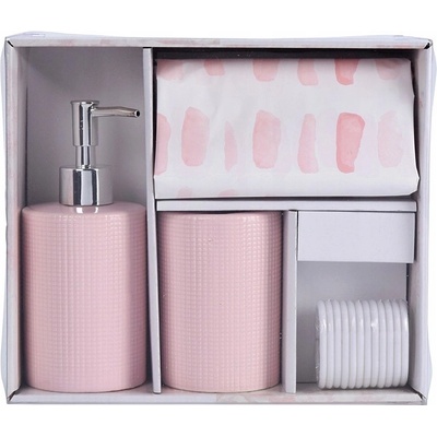 EXCELLENT DOLOMITE súprava doplnkov do kúpeľne 4 ks zelená