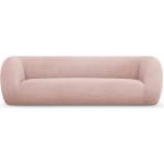 Cosmopolitan Design Светлорозов диван от плат букле 230 cm Essen - Cosmopolitan Design (COS_3S_101_F1_ESSEN3)