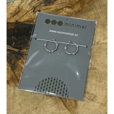 Minimal Náušnice avanturinum 0000384