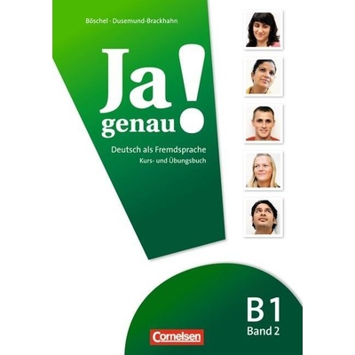 JA GENAU! B1 BAND 2 KURS- und ÜBUNGSBUCH mit AUDIO CD - BÖSC...
