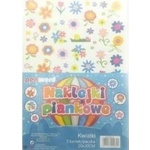 Penword Foam stickers flowers 20x30cm 5pcs