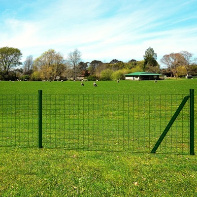 vidaXL Euro plot ocel 10 x 1,5 m zelený