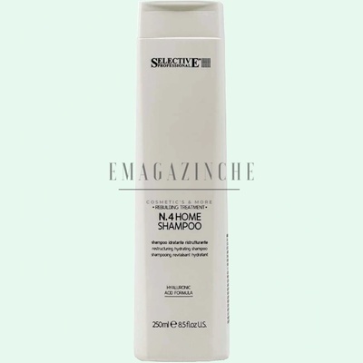 Selective Professional Selective Рrofessional Домашен възстановяващ шампоан с хиалуронова киселина №4 250 мл. Rebuilding Treatment N. 4 Home Shampoo (041313001)