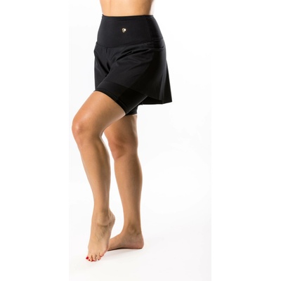 GoldBee Double kraťásky Stahovací Pas Nylon black