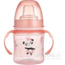 Canpol babies fľaša so širokým hrdlom Exotic Animals ružová 120 ml