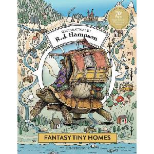 Fantasy Tiny Homes Coloring Book (ISBN: 9781922472564)