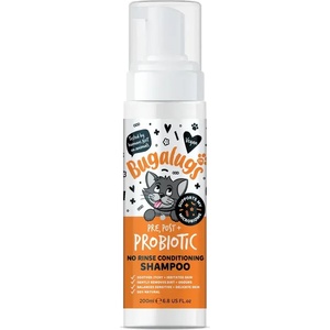 Bugalugs Pre & Post Probiotic No Rinse Shampoo for Cats - Пробиотичен сух шампоан за котки 200ml