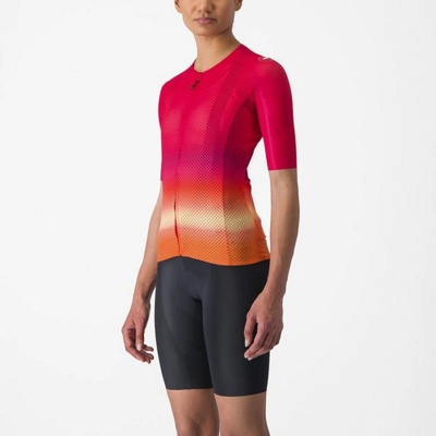 Castelli Climber´s 4.0 W Hibiscus/Pink-Orange