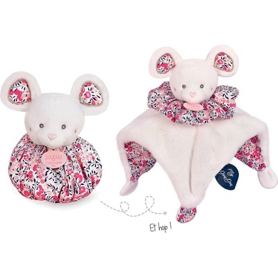 Doudou et Compagnie Paris Usínáček myška růžová 3v1
