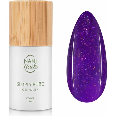 NANI gel lak Simply Pure 5 ml - Aubergine