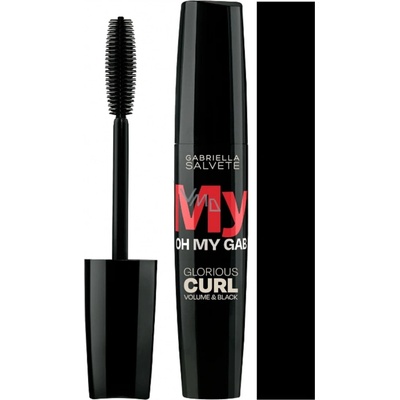 Gabriella Salvete Oh My Gab! My Curl řasenka pro objem a natočení řas Black 14 ml