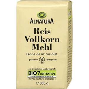 Alnatura Био пълнозърнесто оризово брашно - 500 г