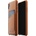 Mujjo Full Leather Wallet Case- кожен (естествена кожа) кейс с джоб за кредитна карта за iPhone XR (кафяв)