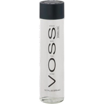 Voss perlivá 375 ml SKLO BLACK EDITION